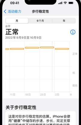 南通iPhone手机维修如何在iPhone开启'步行稳定性通知'