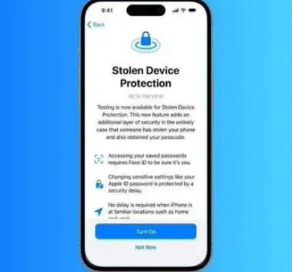 南通苹果授权维修店分享被盗设备保护功能开启方法 