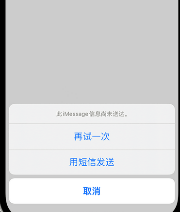 南通apple维修iPhone上无法正常发送iMessage信息