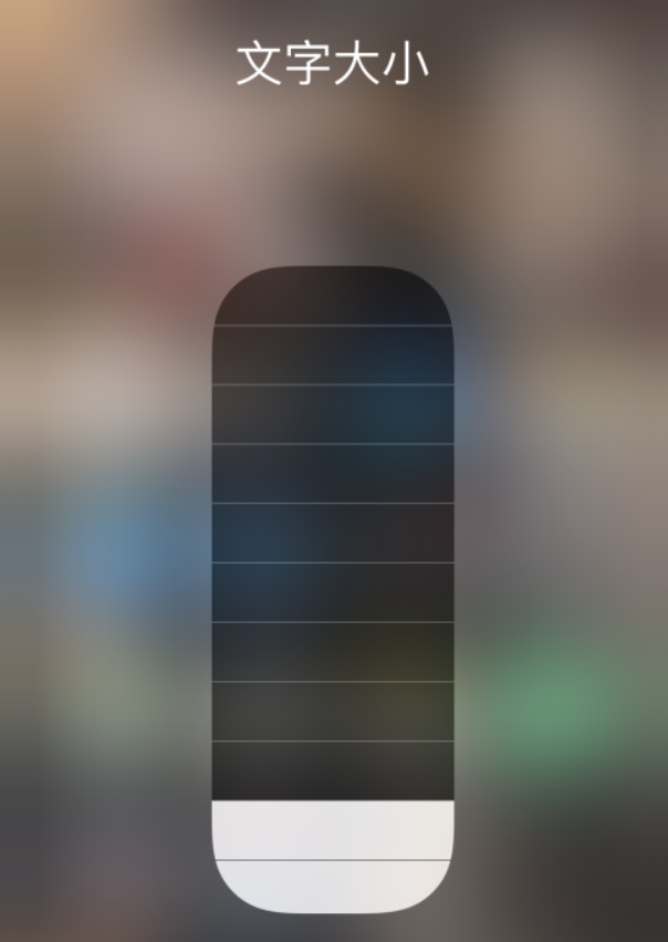 南通苹果手机维修分享小技巧：在 iPhone 控制中心快速调节字体大小 