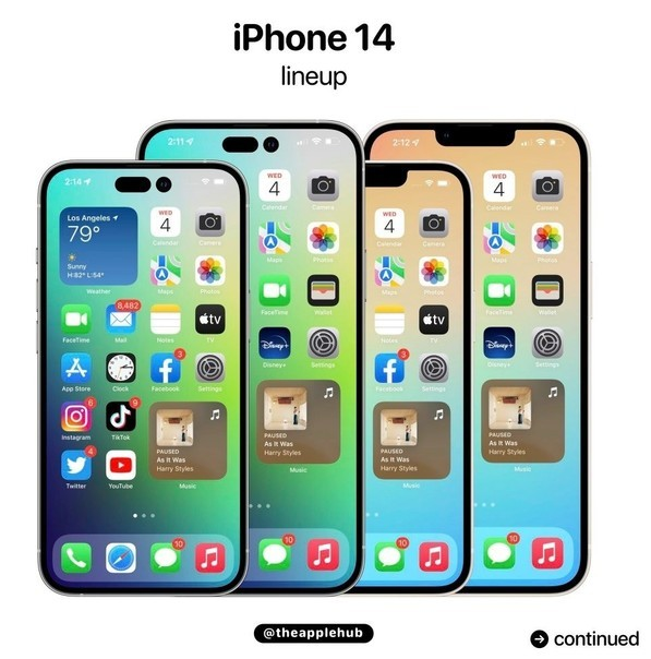 南通苹果14维修分享iPhone 14全家福 