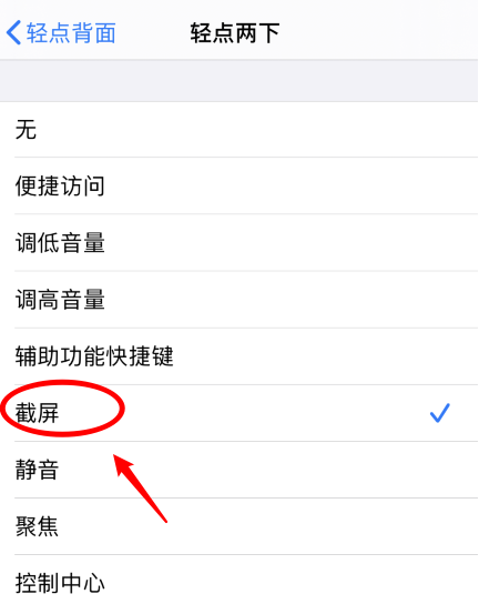 南通苹果手机维修分享iPhone12如何启用双击截屏 